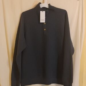 Goodfellow & Co Men's Dark Gray Zip Up Sweater